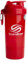 Smartshake O2GO ONE Plastic Protein Shaker Bottle 800 ml | 27 oz - Leakproof Screw-on Lid - BPA Free - Unisex - Red