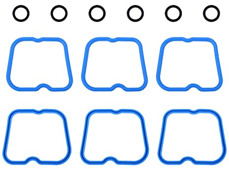 5.9 Cummins Valve Cover Gasket Seal Set (6pcs) Fit for 1989-1998 Ram 2500 3500 D250 D350 W250 W350 Cummins 12V 6B 6BT 5.9L Replaces# 3902666 VS50396R1