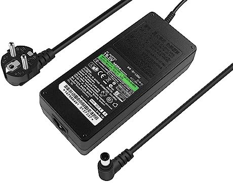 Slim 120W LCD LED TV Chargeur Adaptateur Compatible avec Sony 1-492-733-11 ACDP-120E01 ACDP-120E02 ACDP-120E03 ACDP-120N02 KDL-55W800D KD-49XF7077 KD-49XF7005 KDL-32W705B KDL-55W805B KDL-49XE7077