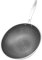 Ciieeo Edelstahl-Wok-Pfanne Mit Antihaftbeschichtung Waben-Pfanne Wok Induktionspfanne Chinesisch-Japanischer Brat-Wok Für Induktions-Keramik- Elektro- Und Gaskochfelder 32 Cm