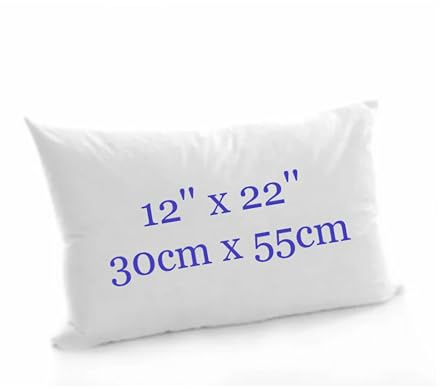 Rectangular Oblong Hollowfibre Cushion Pads Inner Inserts - Bounce Back Cushions (12x22)