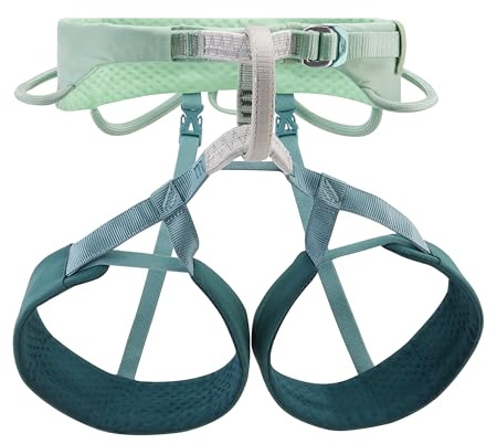 PETZL Harness SELENA JADE GREEN M per adulti, uso quotidiano, formato pratico