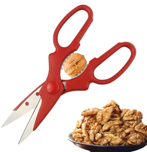 Tyinerc Forbici da Cucina per Cucina,Forbici da Cucina per Alimenti - Forbici per pollo in acciaio inossidabile Forbici per tagliare la carne | Forbici per verdure con manico comodo per cesoie per