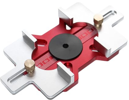 Patifirst Gabarit À Tenon Et Mortaise,Guide Circulaire 2-en-1 pour Défonceuse - Outil Modèle Pour Rainure Bord Rayon Installation Porte Cercle Bois | Installation Portes et Armoires