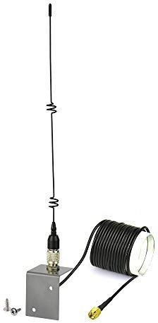 Eightwood 4G Antena Wireless Antena Adaptador SMA Magnético 5dbi Omni-direccional RG174 Cable de extensión 3M Compatible para enrutador 2G 3G 4G LTE gsm WLAN Bluetooth HSDPA Redes inalámbricas WiFi