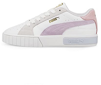 PUMA Damen Cali Star Mix WN's Sneaker, White-Arctic Ice-Lavender Fog, 38 EU