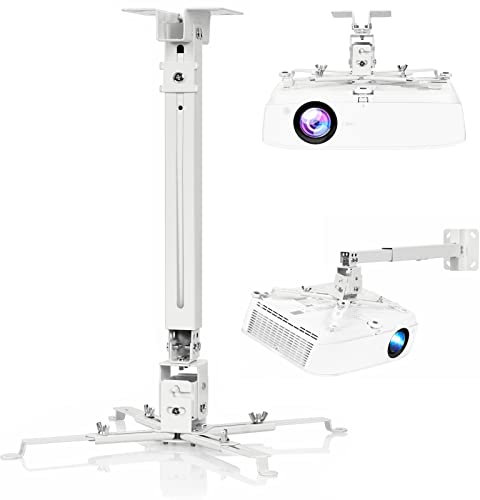 Support de plafond de projecteur, support mural de projecteur, support de plafond universel, support de projecteur réglable, support de montage de projecteur, support de projecteur mural