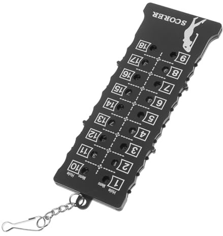 Milisten 2 Stück 18 Schalter Trackman Golf Digitaler Zähler Mini-Score-zähler Handzähler Digitaler Tonhöhenzähler Clicker-zähler Handwerkzeuge Clicker Rundenzähler Klickzähler Sport Klicker