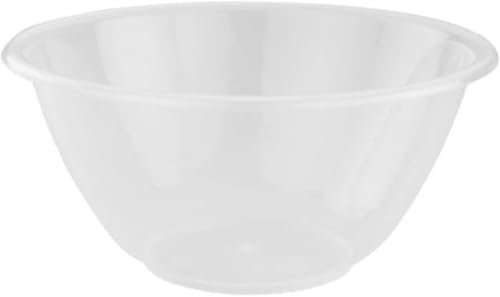 SOTL® 20cm Plastic Mixing Bowls, BPA Free, Microwave/Dishwasher/Freezer Safe, 2L, Set of 2