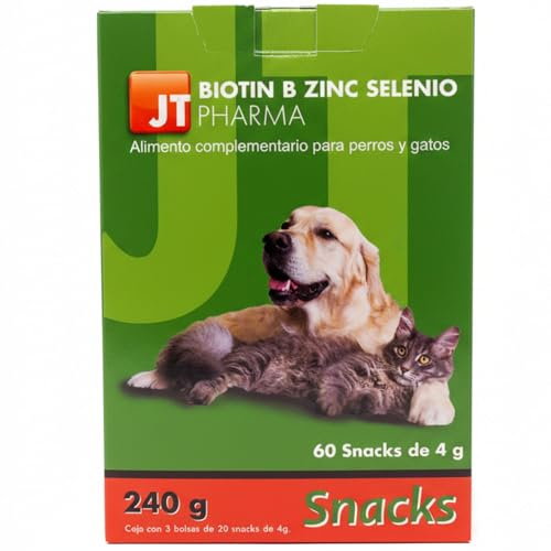 Biotin B Zink-Selen, 60 Snack, 4 g, Ergänzungsfuttermittel für Hunde und Katzen