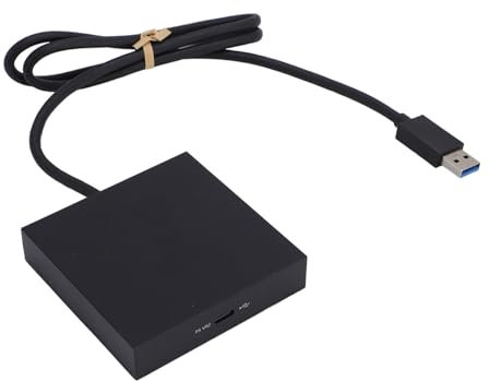 Adaptador de PC PS VR2, Kit de Accesorios PS VR 2, Biblioteca Expandida de Juegos Que Se Pueden Jugar en PS VR2 (con Adaptador de PC, Cable DP) (Enchufe de la UE)