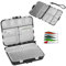 LINTRA Ngel Köder Box, Doppellagig Tackle Box Angeln, Multifunktional, 12 Fächer Köderbox Angeln, mit Handschlaufe, für Aufbewahrung von Köder oder Zubehör