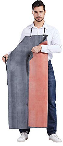 Nanxson Tablier Hommes Épais Long En Caoutchouc Résistant À L’Huile Imperméable Pour Usine Abattoir CF3024