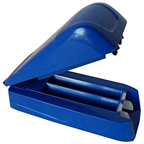 2.J. - Tubetto per sigarette doppio per fumo, che produce 3 sigarette nello stesso tempo, tubo manuale per riempire i tubi per sigarette con 2 tubi facilmente e rapidi 13 x 5 x 4,5 cm