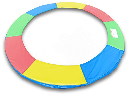 ms point Randpolsterung Gepolsterte Federabdeckung Rahmenpolsterung für 250cm Trampoline Breite 23cm Stärke 18mm in Bunt