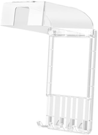 Luxshiny Per Copertura Scatola Elettrica Resistente Alle Intemperie Protezione Antispruzzo Per Bagno Adesivo Senza Design Elegante Trasparente