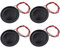 VGOL 4 Mini Altoparlanti Da 36 Mm 8? 0,5 W Con Cavo Da 10 Cm Per MP3 Campanelli Allarmi Giocattoli
