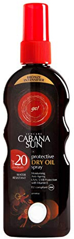 Cabana Sun Deep Tanning Dry Oil Spray SPF20-100 ml