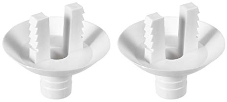 uxcell Air Conditioner Drain Hose Connector Elbow Fitting for Mini-Split Units and Window AC Unit 28mm 2Pcs