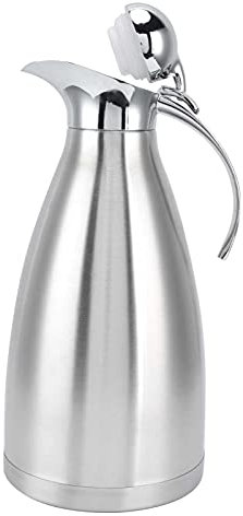 Brocca isolata in acciaio inox portatile per uso domestico con isolamento termico bollitore per acqua fredda bollitore acqua calda (1,5 L)