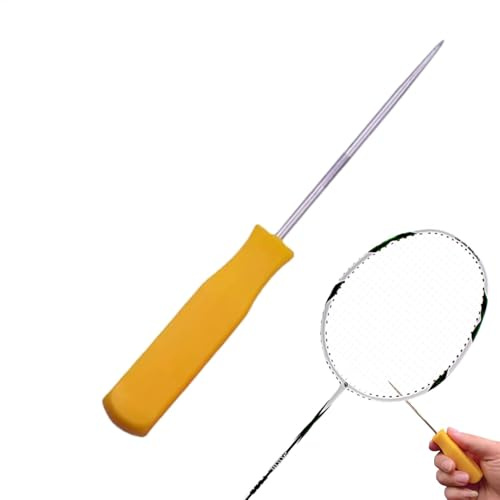 Herramienta de encordado de raqueta de tenis, herramienta de encordado de reparación de conos de raqueta, gancho de raqueta profesional, asistencia de cuerdas, accesorios de raqueta de bádminton