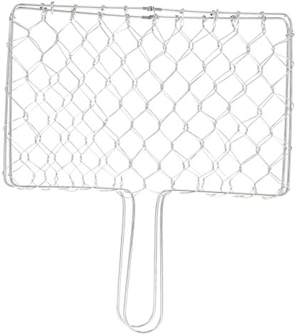 UPKOCH Pinzas Para Asar De Inoxidable Cesta Multifunción Para Parrilla Para Barbacoa De Pescado Uso Portátil Para Picnic Accesorios De Camping
