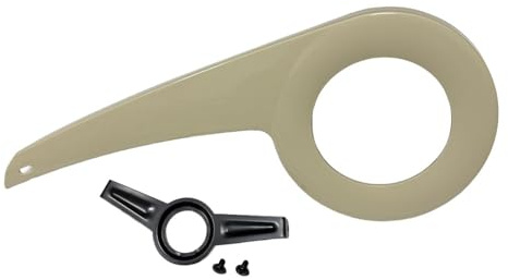 KiBcsLic Copricatena per Bicicletta Protezione per Corona Carter per Guarnitura E Scudo Ingranaggi in Materiale PP Robusto Adatto per Ciclismo, Solo Protezione a Catena