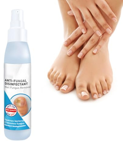 Teegxddy Spray para el Cuidado de los pies,Antimicótico para las uñas, Nutre la piel, Adecuado para uñas Engrosadas y Descoloridas, 100 g