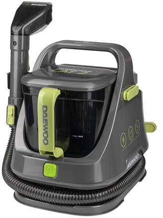 Daewoo Hurricane 650W Spot Washer, Compact Upholstery & Carpet Cleaner with Multi Tool & Flexible Hose, 1.4L Clean Water Tank – Ideal for Pet Mess, Spills & Stains