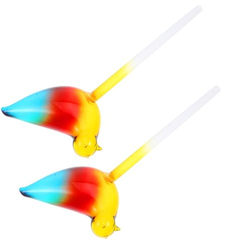 OFFSCH 2 Globi di Irrigazione Piante da Dispositivo Autoirrigante A Forma di Irrigatore per Fioriere Senza Sforzo Bulbo per Annaffiature Lente Lampadina per Piante per Diversi Giorni