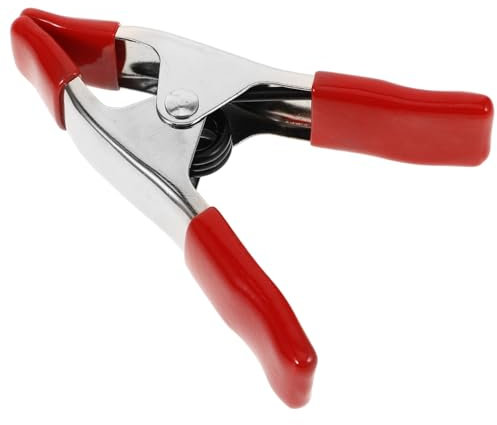 KONTONTY Morsetto A Molla in Plastica E Acciaio Inossidabile Clip Resistente Per Fondale Fotografico Supporto Pratico E Robusto