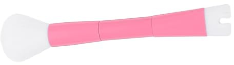 HONITANO Pinceau Maquillage Double Tête U pour Contour Nez et Pinceau Highlighter Portable pour Fond de Teint et Blush