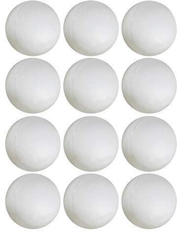 ArtCreativity White Ping Pong Balls Pack of 12 - Mini 1.5 Inch Ping Pong Balls for Goldfish Game, Christmas Beer Pong Ball, Fun Carnival Games Supplies for Kids, Parties