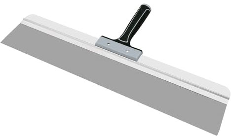 ROLLINGDOG 600mm Flächenspachtel - Breitspachtel für Trockenbau, Ideal zum Abkleben und Glätten, Edelstahlklinge, bequemer Gummigriff