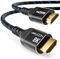 deleyCON 10m 8K HDMI 2.1 Kabel (48G, ULTRA Highspeed) 8K@60Hz 4K@120Hz 2K@144Hz/165Hz EARC HDCP 2.3/2.2 - Kompatibel mit DTS:X Dynamisches HDR Dolby Atmos TV PS5 Xbox Soundbar Monitor - Schwarz Blau