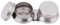 Stainless Steel Large Double Palette Cup for Megilp Turpentine, Container with Lid with Resistant, Great Tool for Artists Painting At Outdoors or Indoors