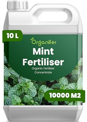 Organiskt flytande gödsel 10L för Mint – stimulerar rötter och vitalitet - Organifer