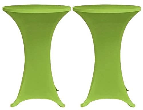 vidaXL 2X Stehtischhusse Stehtisch Bistrotisch Stretch Stehtischhussen 80 cm