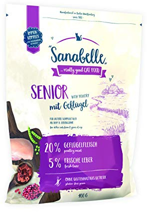 Sanabelle Senior | Comida Seca para Gatos Viejos De Todas Las Razas 2 Kg