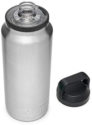 YETI Rambler 36 oz Bottle, Vacuum Insulated, Stainless Steel with Chug Cap, Stainless