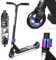 Joycruise Stunt-Scooter Pro Trick-Scooter für Kinder und Jugendliche ab 6 Jahren, Jungen und Mädchen, Kick-Freestyle-Anfänger-Scooter, 360°-Spin-Lenker, robuster Aluminiumrahmen, 100-mm-Regenbogenräde