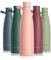 LARS NYSØM Trinkflasche Edelstahl 750ml | Isolierflasche 0,75 Liter | Auslaufsichere Wasserflasche für Sport, Fahrrad, Hund, Kinder (Blush Rose, 750ml)