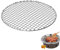 Wedhapy Barbecue Drahtgeflecht Grillrost Grillnetz 32 cm rund Edelstahl Grillnetz Lebensmittelqualität poliert waschbar rostfrei Dampfkühlregal