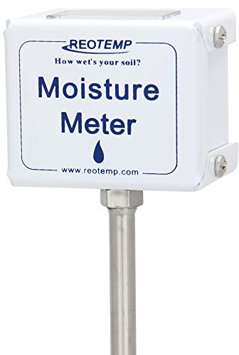 Reotemp 15 Inch Garden and Compost Moisture Meter, Garden Tool Ideal for Soil, Plant, Farm and Lawn Moisture Testing