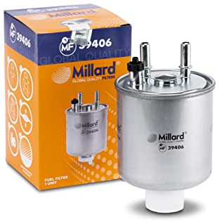 Millard Filters Filtro de Combustible para Coche MF39406 157x94x10x10 mm Global Quality