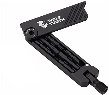 Wolf Tooth Multitool 6-Bit Hex Schwarz
