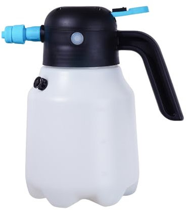 Mulcort Handheld Pump Watering Sprayer 1.8L Electric Car Cleaning Bottle Practical Car Washing Foam Bottle Multifunctional Gardening Watering Agricultural Irrigation Device Flowers Spraying Machine