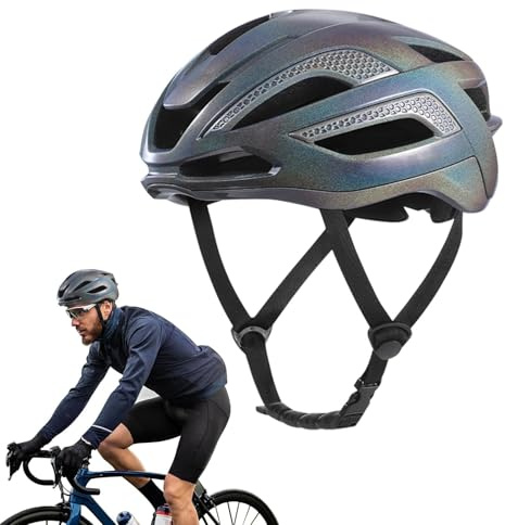 GkgWuxf Caschi da ciclismo - Caschi leggeri | Caschi da ciclismo da montagna regolabili per uomini e donne Caschi da equitazione all'aperto Caschi di sicurezza traspiranti