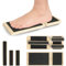 Balance Board Gleichgewichtstrainer Fußtrainer Holz Wackelbrett Balanceboard für Knöcheldehnung Haltungskorrektur