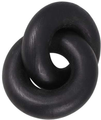 OUNONA Wooden Link Chain Decor Farmhouse Style Home Decor Artistic Table Accessory